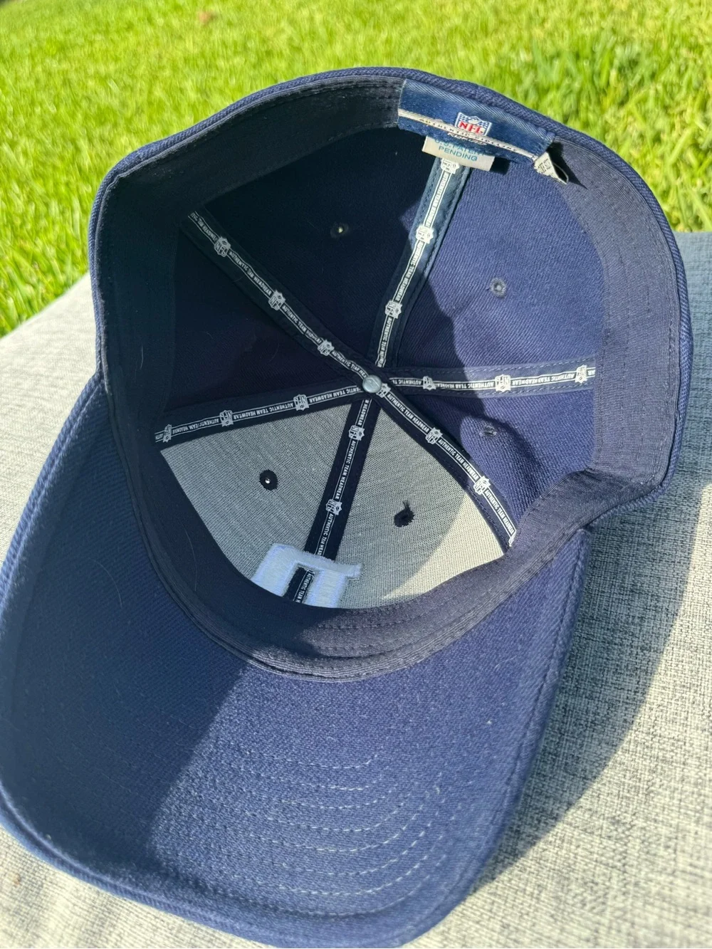 Dallas Cowboys NFL Navy Baseball Cap with White 'D' Patch